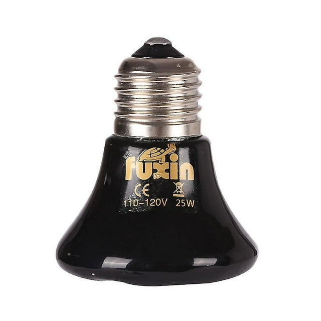Pet Heating Lamp Infrared Ceramic Emitter Heat Light Bulb 25w Pet Brooder Chickens Reptile Lamp