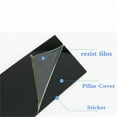 thumbnail image 2 of FYUU Glossy Black Door Window Pillar Post Cover Trim For Honda Fit Jazz GK5 2014-2019, 2 of 5