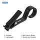 thumbnail image 3 of Clip de toldo multifuncional Uxcell, gancho de luz para camping, accesorios, negro, paquete de 8, 3 of 6