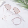 thumbnail image 3 of Gafas correa para lentes únicos de la cadena colgante de gafas fijo cuerda anti-pertear las cadenas de accesorios de moda para fijar la decoración de la decoración rosa Inevent AP009367-04B, 3 of 6
