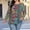 Brown, variant on Womens Long Sleeve Abstract Print Round Neck Blouse, Purple Casual Plus Size,Size 2XL