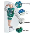 thumbnail image 5 of LOLANTA Girls Sequin Dance Suit 4PCs Sparkle Hip Hop Jazz Dance Dresses Modern Dancing Outfits 4-16, 5 of 6