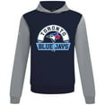 thumbnail image 2 of Men's Levelwear Navy Toronto Blue Jays Throwback Ultimate Banner Arch Hoodie, 2 of 3