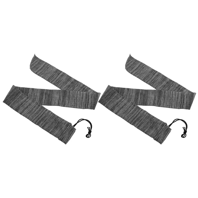 Funda antipolvo para pistola, almacenamiento al aire libre para caza, suministros de equipo de caza a prueba de suciedad (gris), 2 uds.