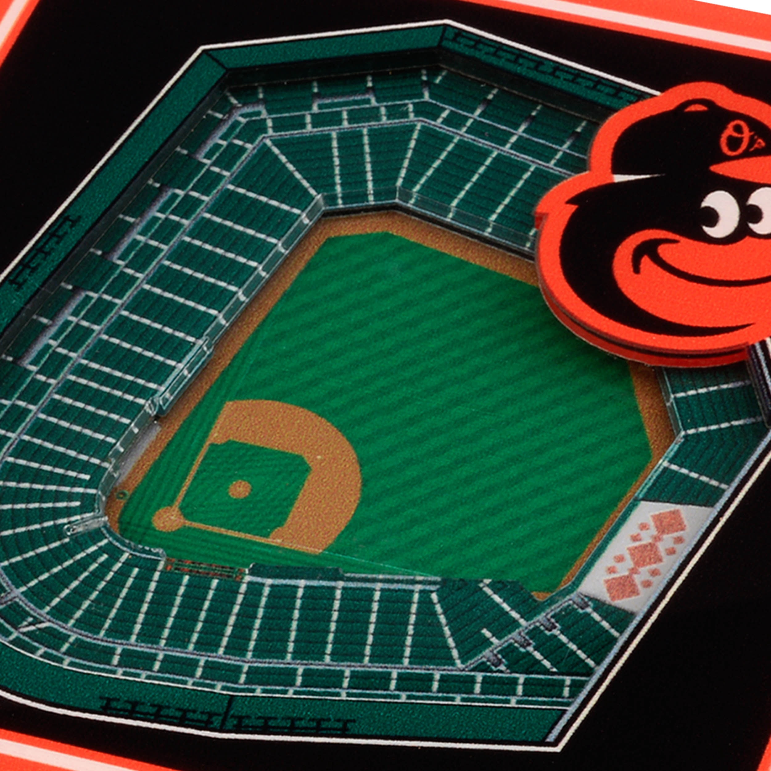 YouTheFan MLB Baltimore Orioles Stadiumview Cribbage
