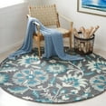 thumbnail image 3 of SAFAVIEH Blossom Riley Floral Area Rug, Grey/Blue, 3' x 5', 3 of 7