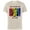 Natural, variant on Marvel Avengers Christmas Family Trip Merry & Bright Grandpa - Short Sleeve Cotton T-Shirt for Adults - Customized-White