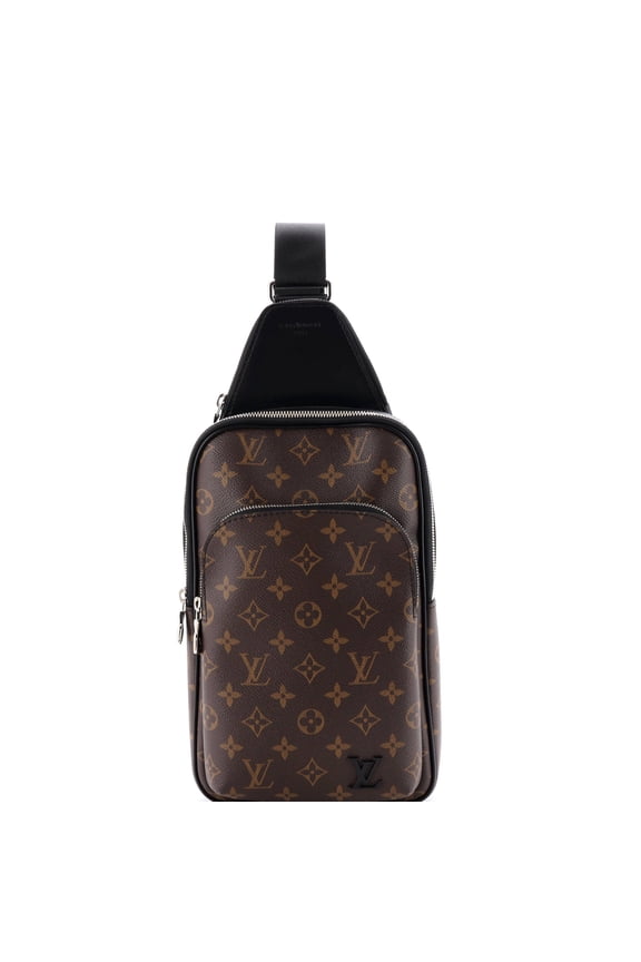 Pre-Owned Avenue Sling Bag NM Macassar Monogram Canvas By Rebag