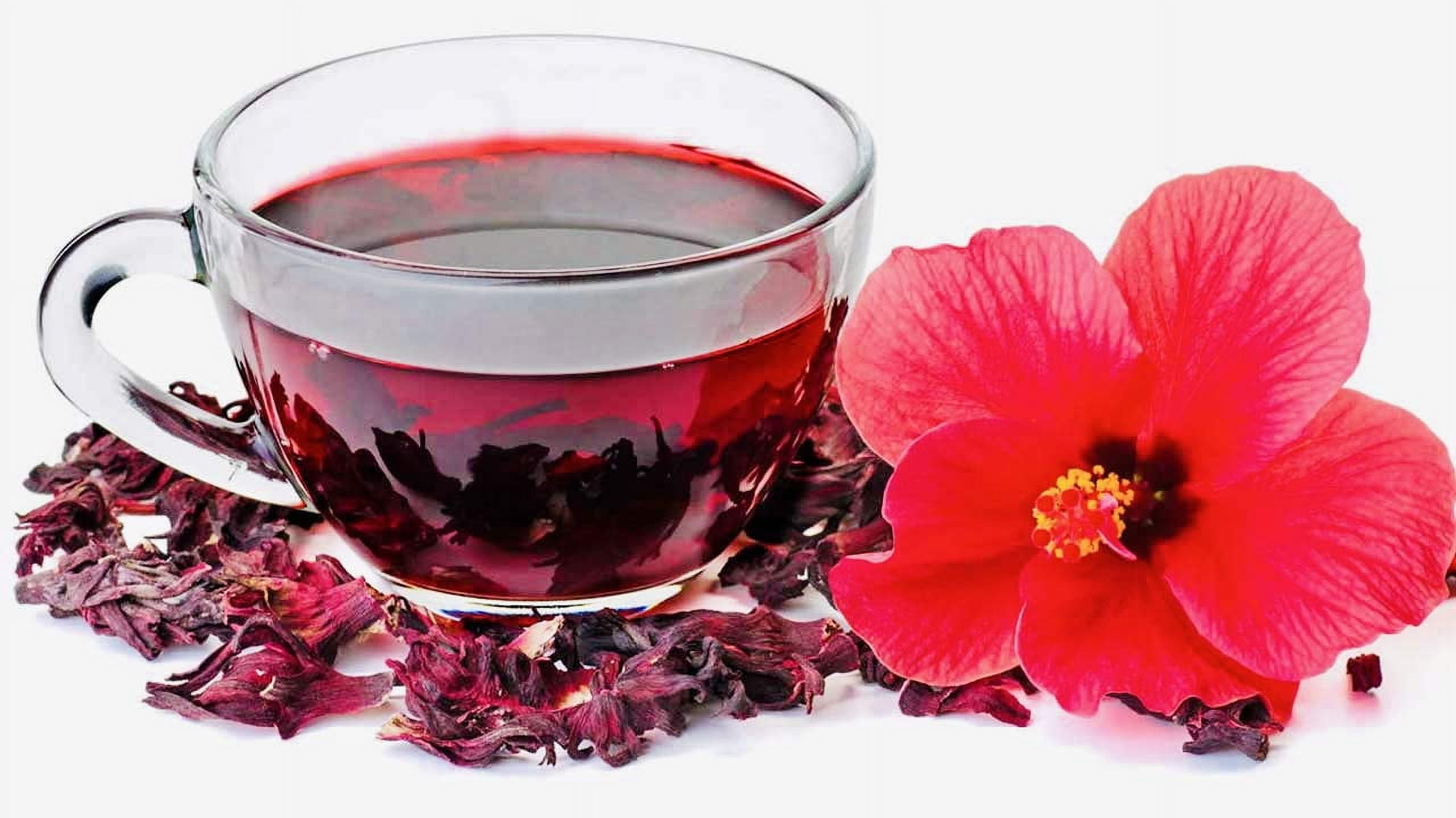 Flor De Jamaica Hibiscus Flowers Bulk TeaTox 4 Pounds