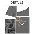 thumbnail image 4 of XCHQRTI Christian Shirts for Women Plus Size Tshirts Cross Faith Shirt Short Sleeve Oversized Graphic Tee, 4 of 10