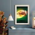 thumbnail image 6 of Poster Prints Wall Paper Art Decor Vintage Sports American Football Soccer Fire Flames 12x18 inch Photo Picture Poster for Home Bedroom Living Room Kitchen, 6 of 7