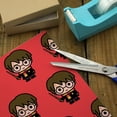thumbnail image 3 of Harry Potter Cute Chibi Character Premium Roll Gift Wrap Wrapping Paper, 3 of 5