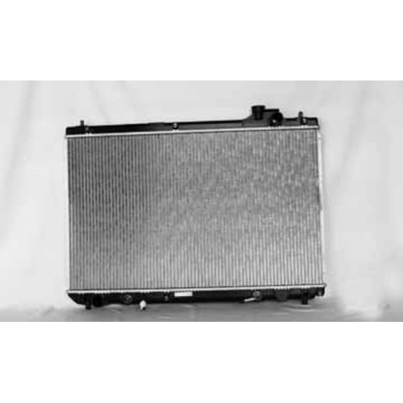 TYC 2452 for Toyota Highlander 1-Row Plastic Aluminum Replacement Radiator