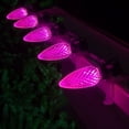 thumbnail image 2 of OptiCore C9 Shatterproof Pink LED Christmas Lights Replacement Bulbs for String Lights, Pack of 25, 0.84W, E17 Base, 2 of 5