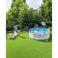 thumbnail image 3 of INTEX 26700EH Prism Frame Premium Above Ground Swimming Pool: 10ft x 30in – SuperTough Puncture Resistant – Rust Resistant – Easy Assemble – 1185 Gallon Capacity – Pool Only, 3 of 7
