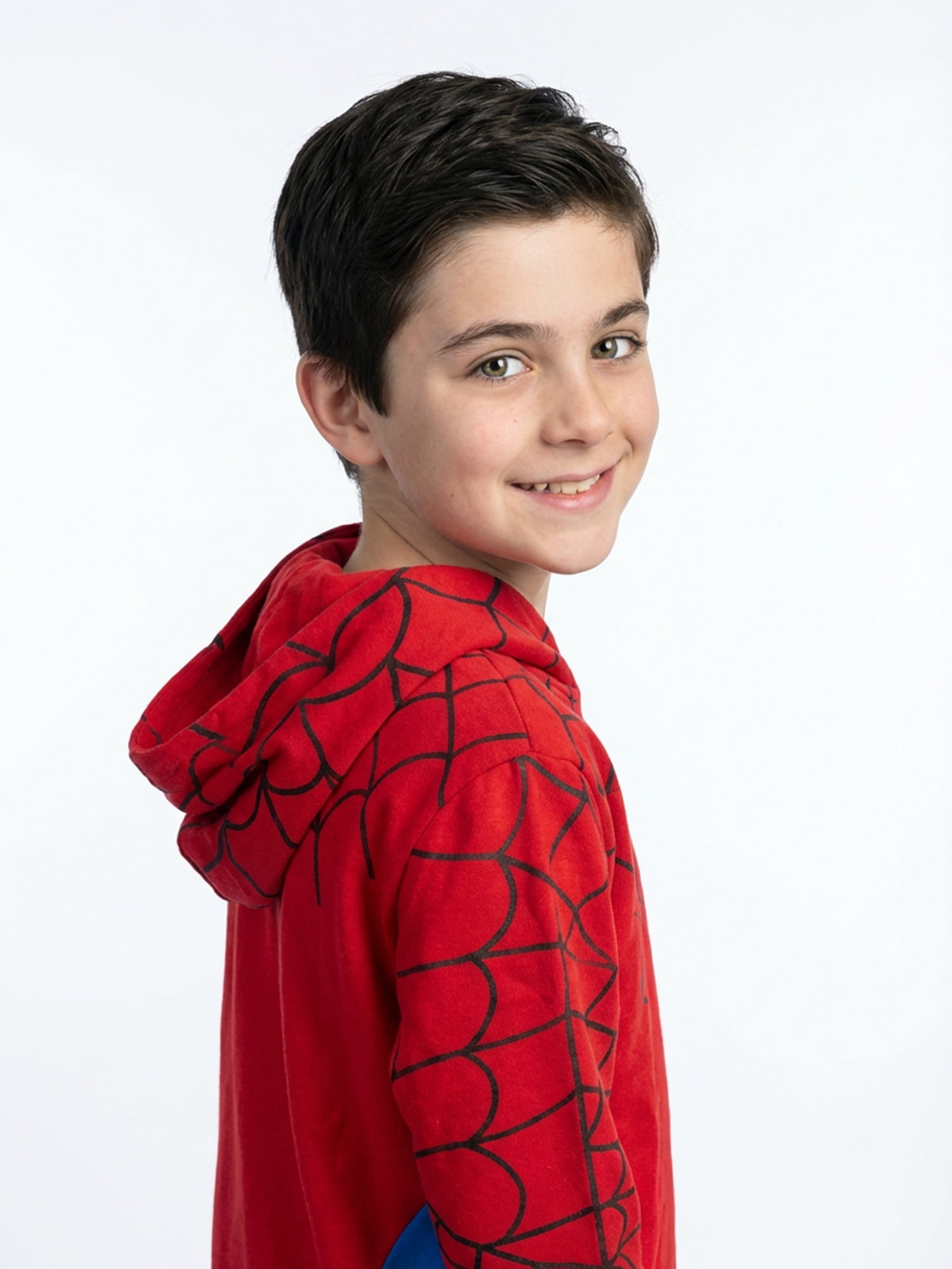 Spider-Man, Boys' & Big Boys' Graphic Cosplay Hoodie, Sizes 4-18