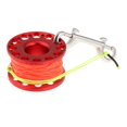 thumbnail image 3 of Baoblaze Scuba Diving Reel Wreck Cave Finger Spool Wreck Scuba Diving Tech Spool Reel with Double Ended Bolt Snap Clip for Diving Gear Red Reel, 3 of 8