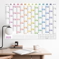thumbnail image 4 of Monthly Calendar Planner Yearly Schedule Monthly Journal Yearly Large Planner Large Calendar Planner Punch Card Calendar 2025 Calendar Daily Schedule Planner, 4 of 6