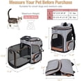 thumbnail image 2 of Mochila para mascotas Lekereise ampliable para pequeñas y medianas, 2 of 5
