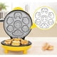 thumbnail image 4 of Animal Mini Waffle Maker, Making 7 Interesting Special-Shaped Pancakes, Automatic Power-Off Non-Stick Pan, Yellow, 4 of 5