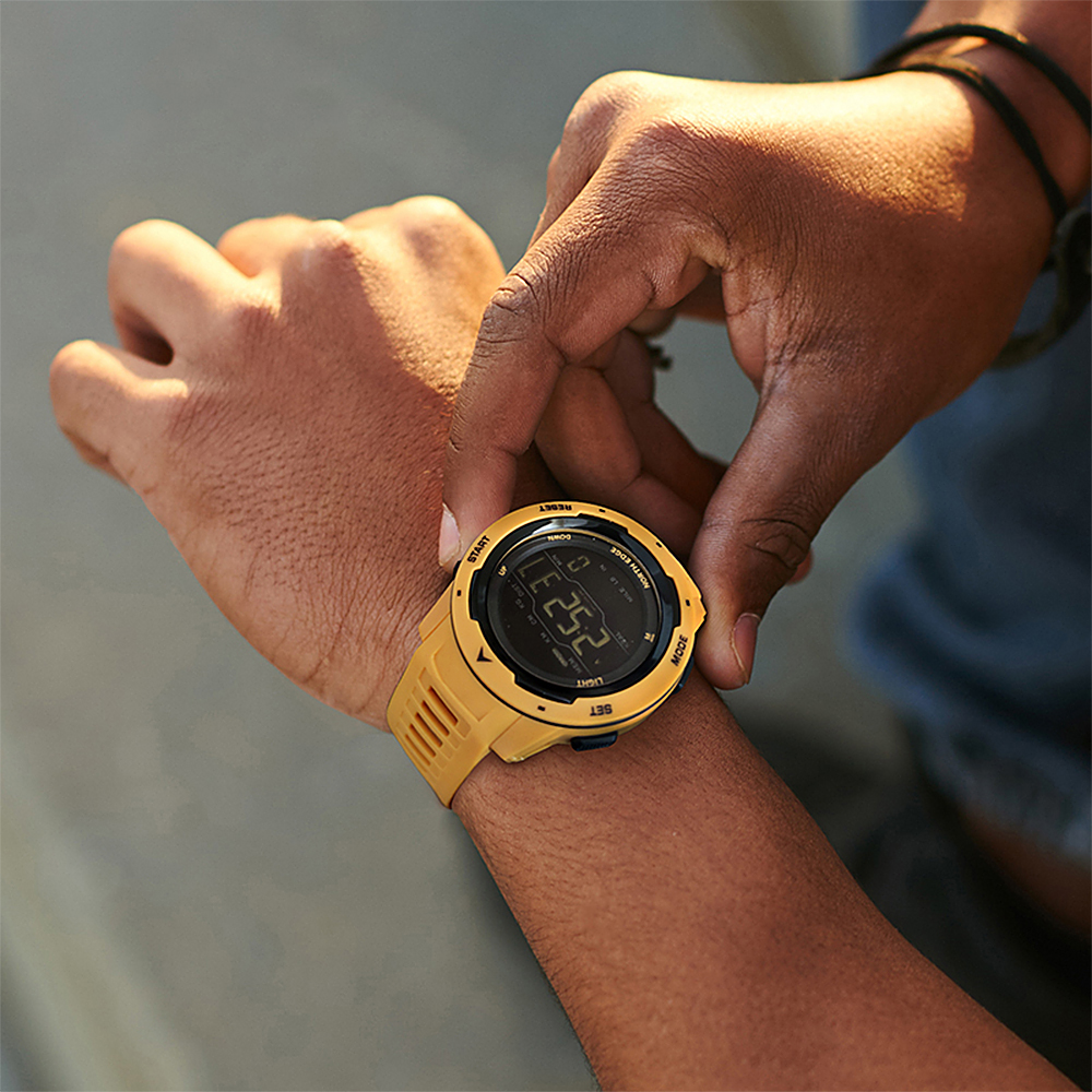 Men Digital Watch Men's Sports Watches Dual Time Pedometer Alarm Clock Waterproof 50M Digital Watch Clock - image 5 of 7