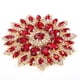 thumbnail image 2 of Piedras de cristal con base dorada y roja brillante para decorar prendas de vestir y accesorios de mujer, 11 cm, 2 of 8