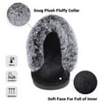 thumbnail image 3 of VONMAY Women's Scuff Slippers Fuzzy Indoor Outdoor House Shoes, 3 of 6