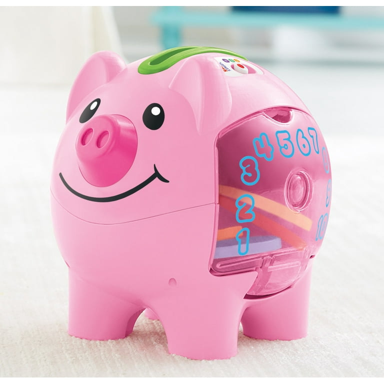  Fisher-Price Laugh & Learn Musical Toy Count & Rumble Piggy  Bank With Songs And Motion For Baby & Toddler Ages 6+ Months : Toys & Games