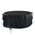 thumbnail image 1 of Onlyme Housse Ronde pour Table et Chaises de Patio, Housses de Mobilier d'Extérieur Robustes et Imperméables, 60 Pouces, 1 of 4