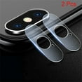 thumbnail image 4 of Klonfd 2X Back Camera Lens fibre Glass Screen Film Protector For iPhone XS 5.8 inch, 4 of 6