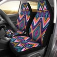 thumbnail image 2 of RYLABLUE Set of 2 Car Seat Covers Aztec Universal Auto Front Seats Protector Fits for Car,SUV Sedan,Truck, 2 of 5