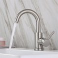 thumbnail image 4 of Grifo del fregadero del baño Sailing mezclador de cocina acero inoxidable 304 Giratorio 360 agua fría y caliente ajustable, 4 of 5
