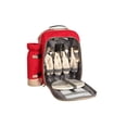 thumbnail image 2 of Canadian Picnic Bag with Detachable Bottle Holder, Red, 2 of 2