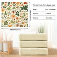 thumbnail image 6 of Yayeee 6 Pack Kitchen Dish Cloths for Washing Dishes Soft Absorbent Microfiber Towels, Leaves Pattern, 6 of 9