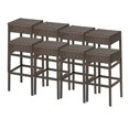 thumbnail image 1 of 8 Belle Backless Barstools, 1 of 1
