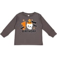 thumbnail image 3 of Inktastic 1st Birthday with Ghost and Bats Halloween Boys or Girls Long Sleeve Toddler T-Shirt, 3 of 5