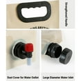 thumbnail image 3 of Conteneur d'Eau Pliable 9L avec Robinet pour Camping Randonnée, 3 of 8