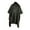 green, variant on amagogo Raincoat with Drawstring Hood EVA Rain Jacket for Camping Outdoor Activities Navy blue