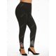 thumbnail image 2 of Leggings Talla Extra Estampado Cintura Alta Rosegal Leggings de talla grande, 2 of 5