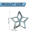 thumbnail image 3 of Less Than 5 Biscuit Moulds Hollow Five Pointed Star Shaped Frying Oil Cake Cake Shredded Radish Spoon Snack Frying Kitchen Baking Tool, 3 of 8