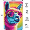 thumbnail image 4 of Letreros metálicos de alpaca para decoración de pared (8 x 12 pulgadas), 4 of 8