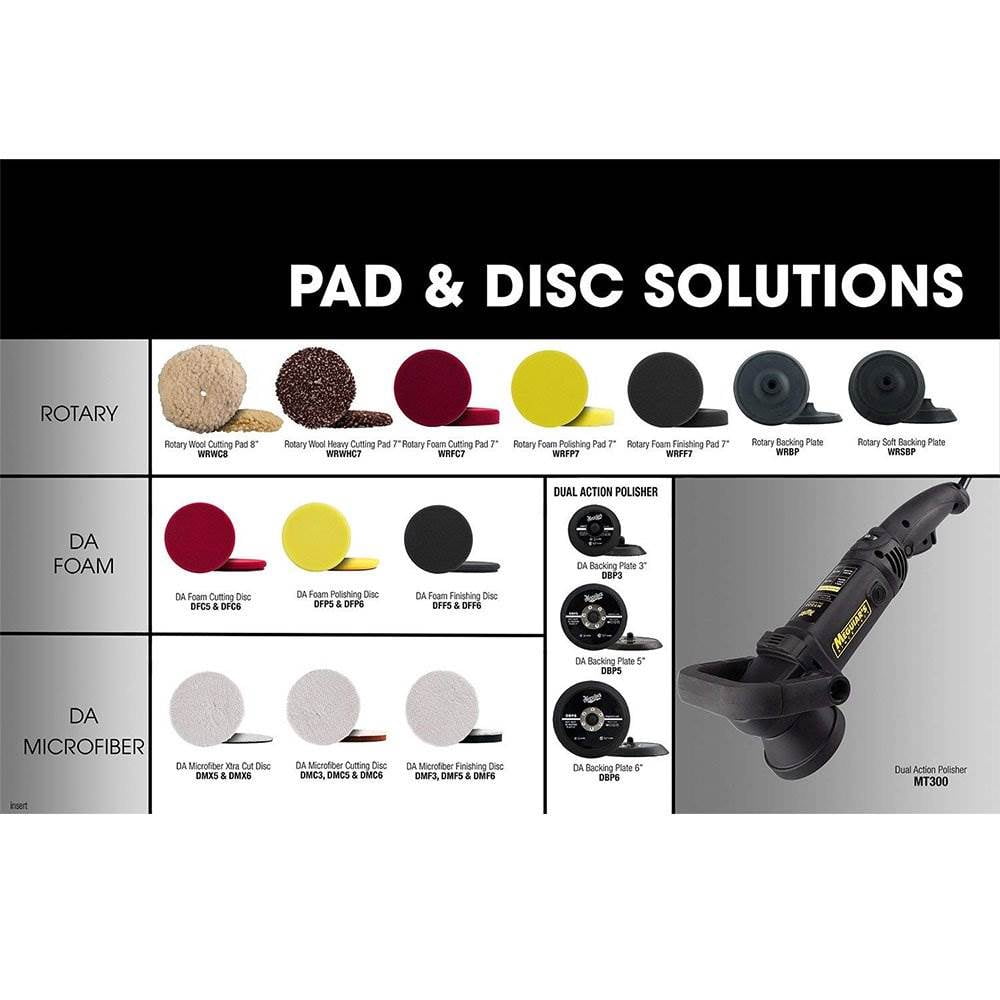 Meguiar?s 6" DA Foam Polishing Disc ? Dual Action Polishing Pad Enhances High Gloss ? DFP6&nbsp;