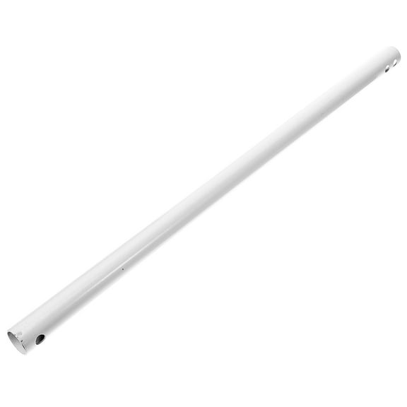 Ceiling Fan Rod Accessories Downrod Extension for Universal Pole Hanging Solution White Iron