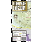 Streetwise Barcelona Map - Laminated City Center Street Map of Barcelona, Spain, 9781886705111, 1886705119, Paperback,