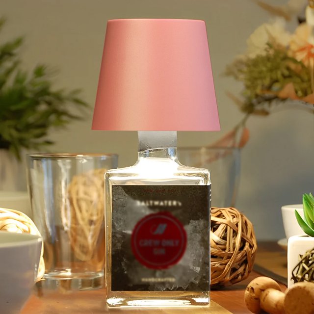Lámpara de mesa LED USB recargable 2000mAh inalámbrico botella de vino luz control táctil