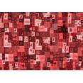 thumbnail image 1 of Ahgly Company Indoor Rectangle Abstract Red Contemporary Area Rugs, 5' x 7', 1 of 4