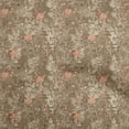thumbnail image 1 of oneOone Cotton Poplin Brown Fabric Floral Craft Projects Decor Fabric Printed By The Yard 56 Inch Wide, 1 of 4