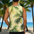thumbnail image 4 of Camisas de Suéter para Hombre, Moda Casual Impresión Cuello Redondo sin Mangas Tanque Deportivo para el Verano Y Al Aire Libre, 4 of 6