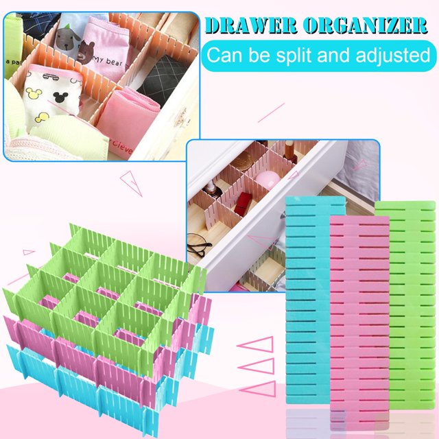 Vaidha DIY Storage Divide Drawer Organiser G-rid Drawer Partition