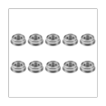thumbnail image 2 of 30PCS MF84ZZ LF840ZZ Blindé à Bride 4 x 8 x 3MM Modèle Roulement à Billes, 2 of 8